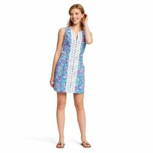 Lilly Pulitzer for Target Fans Shift Dress Size 8